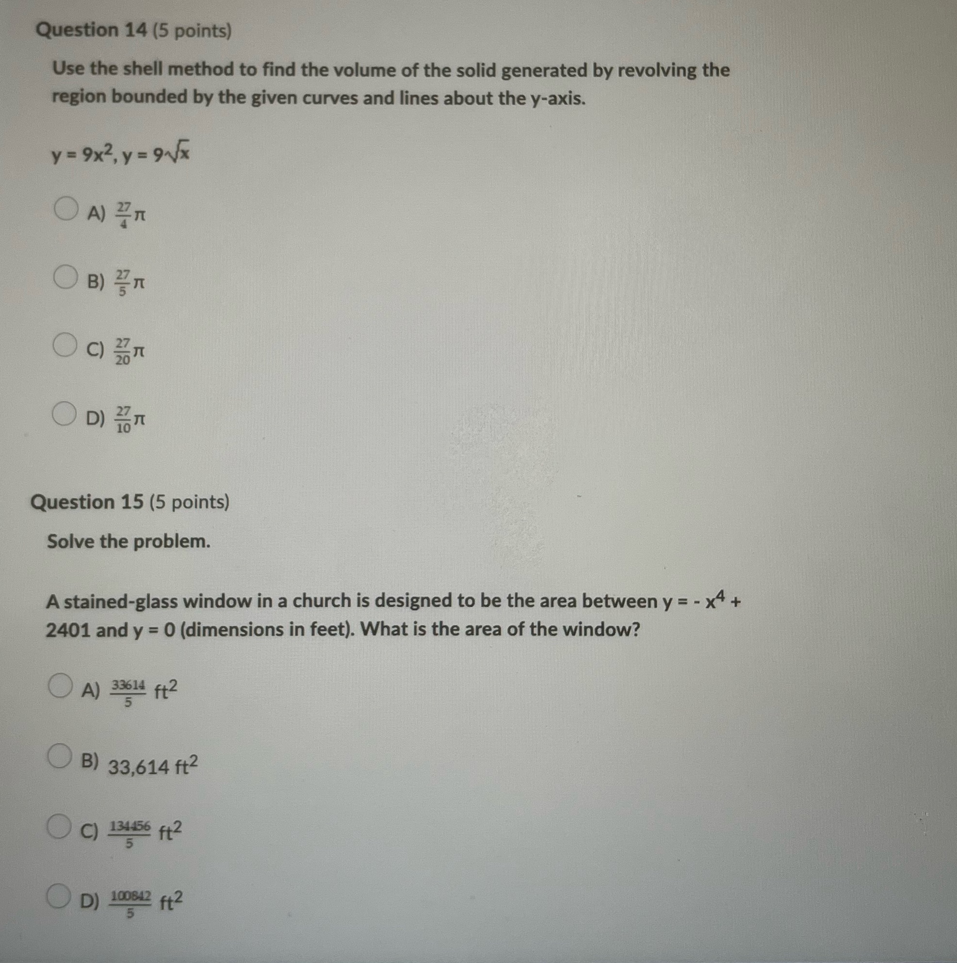 Q14.15 Question 14 (5 points) Use the shell