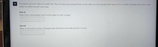 Paul posts a music video to a web site. The first