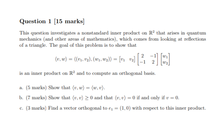 python use please Question 1 [15 marks] This