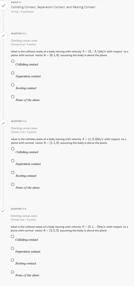 QUESTION 1 Quadratic Equation Choose one . 5