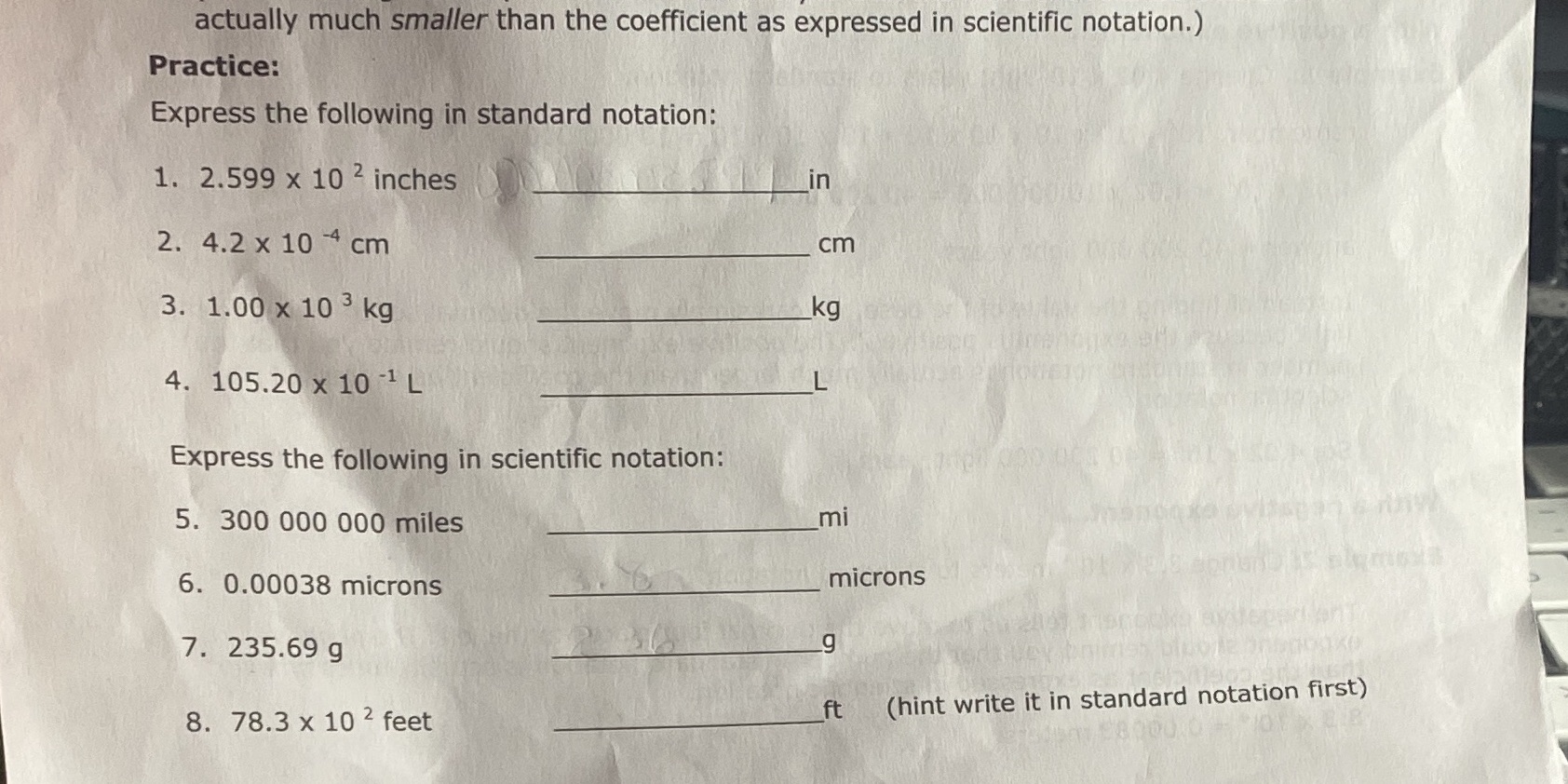 actually much smaller than the coefficient as