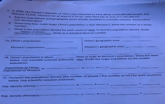 7. In 2006, the People's Republic of China