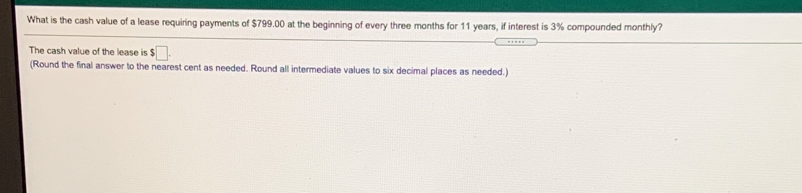 I need this back by 9:55 please What is the cash