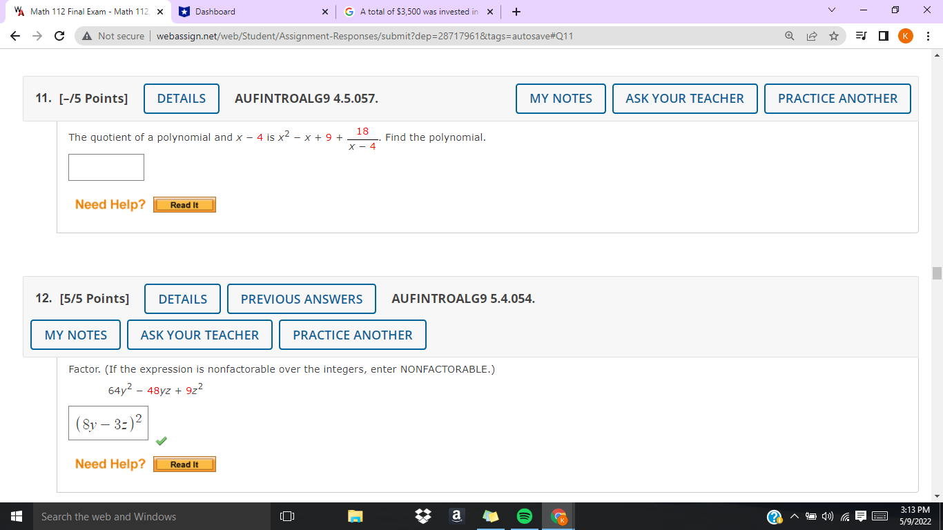 In a triangle, the measure of the smallest angle