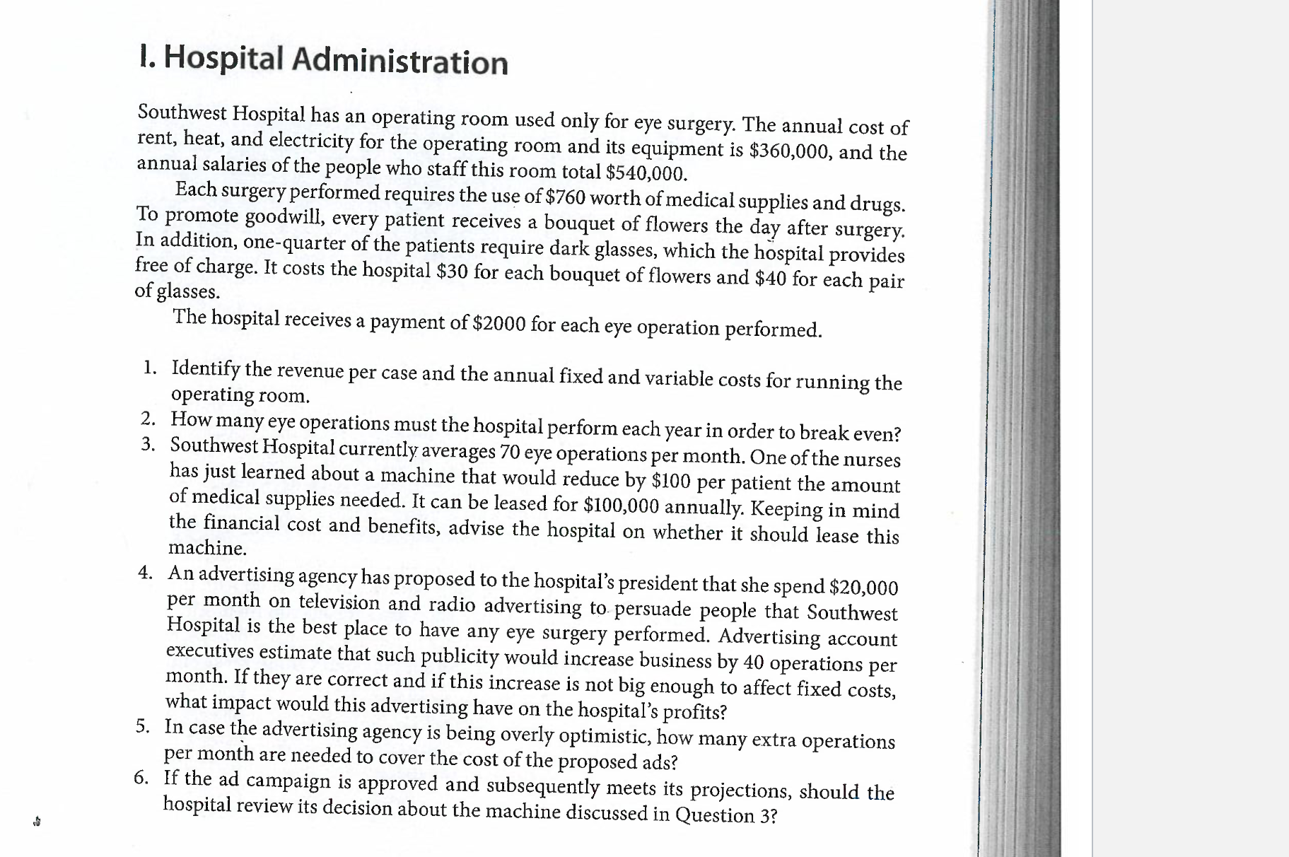 You should answer the questions in the project