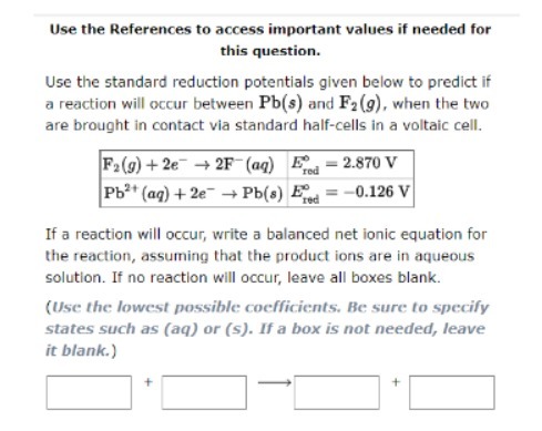 Use the References to access important values if