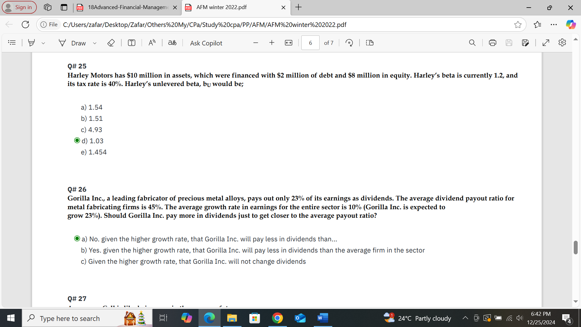 Just need answer only @ 0D '@