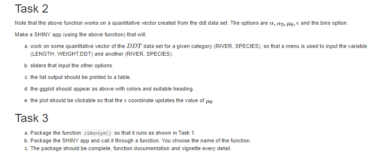 Use R: Here is the DDT dataset: \f\f\f\fTask 2