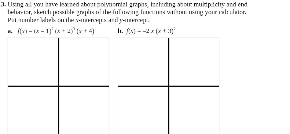 .3. Using all you have learned about polynomial