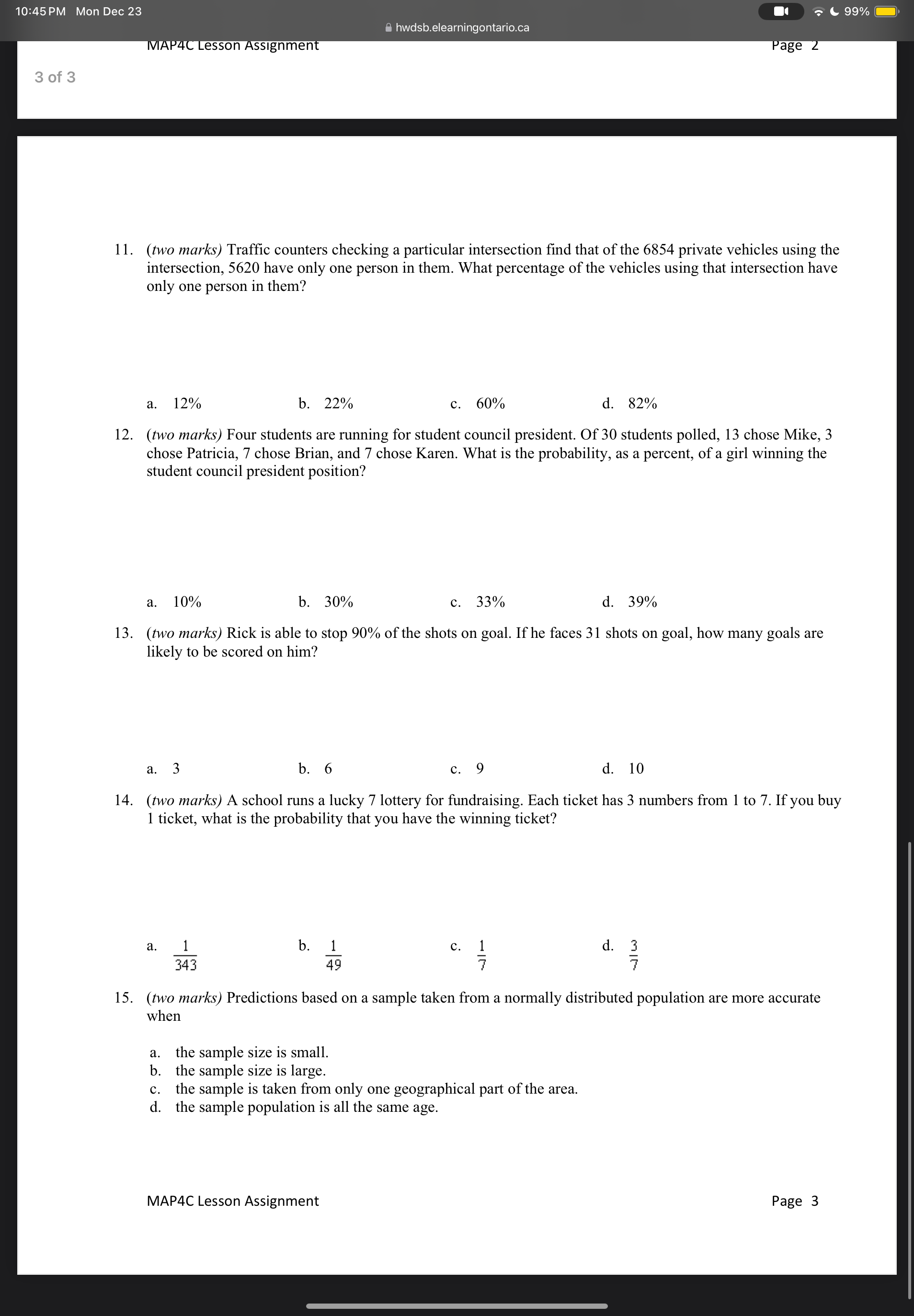 10:45PM Mon Dec 23 L N SRl PN &