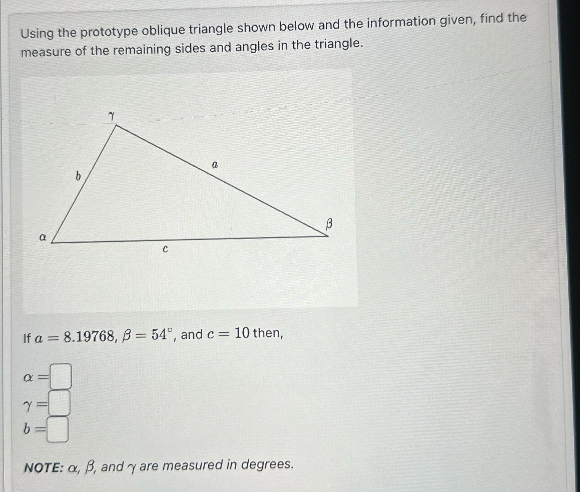 How I solve this? Using the prototype oblique