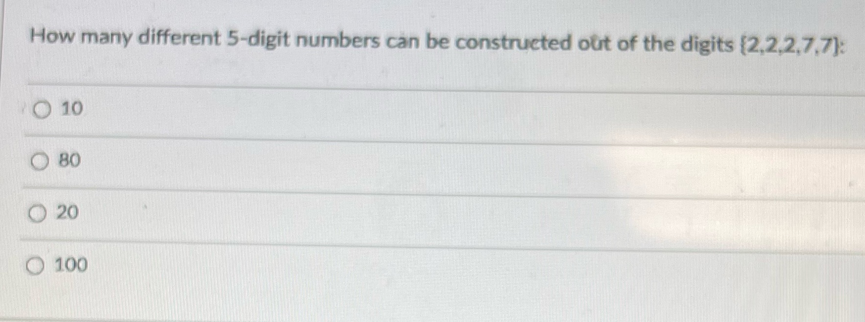 How many different 5-digit numbers can be