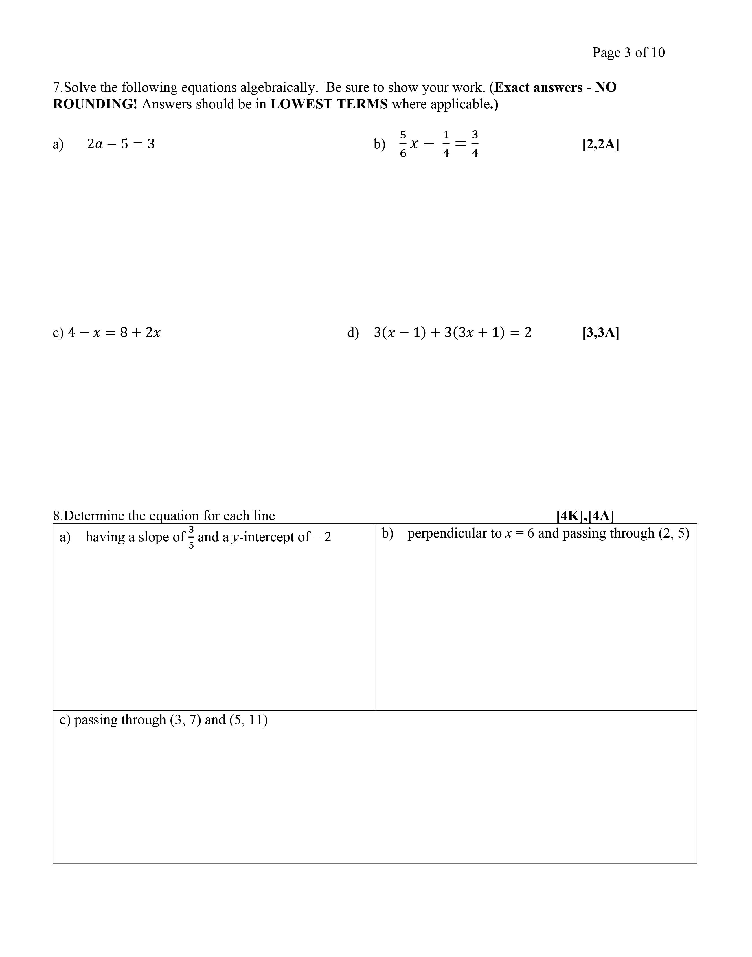 Page 2 of 10 3. The cost, in dollars, to rent a