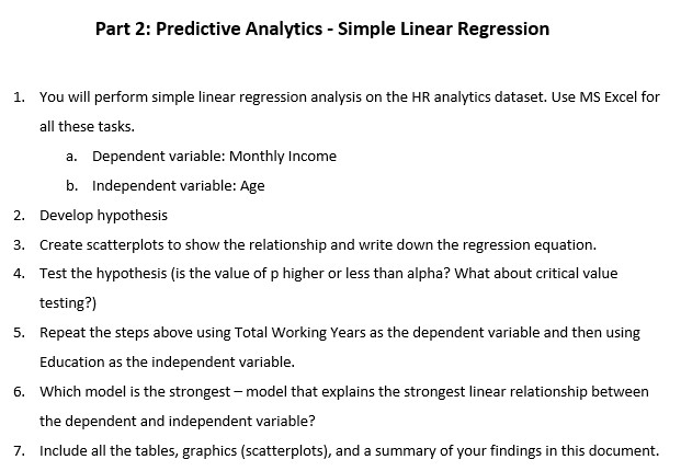 Part 1: Correlation Analysis In this project, you