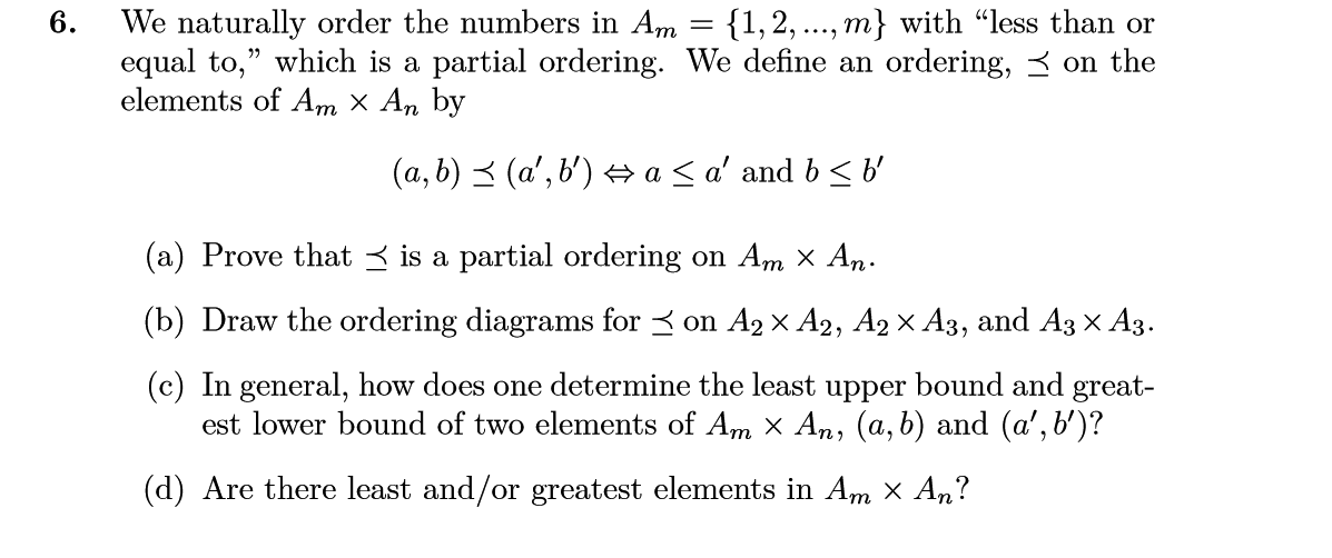 DISCRETE MATH: BOOLEAN ALGEBRA- posets The