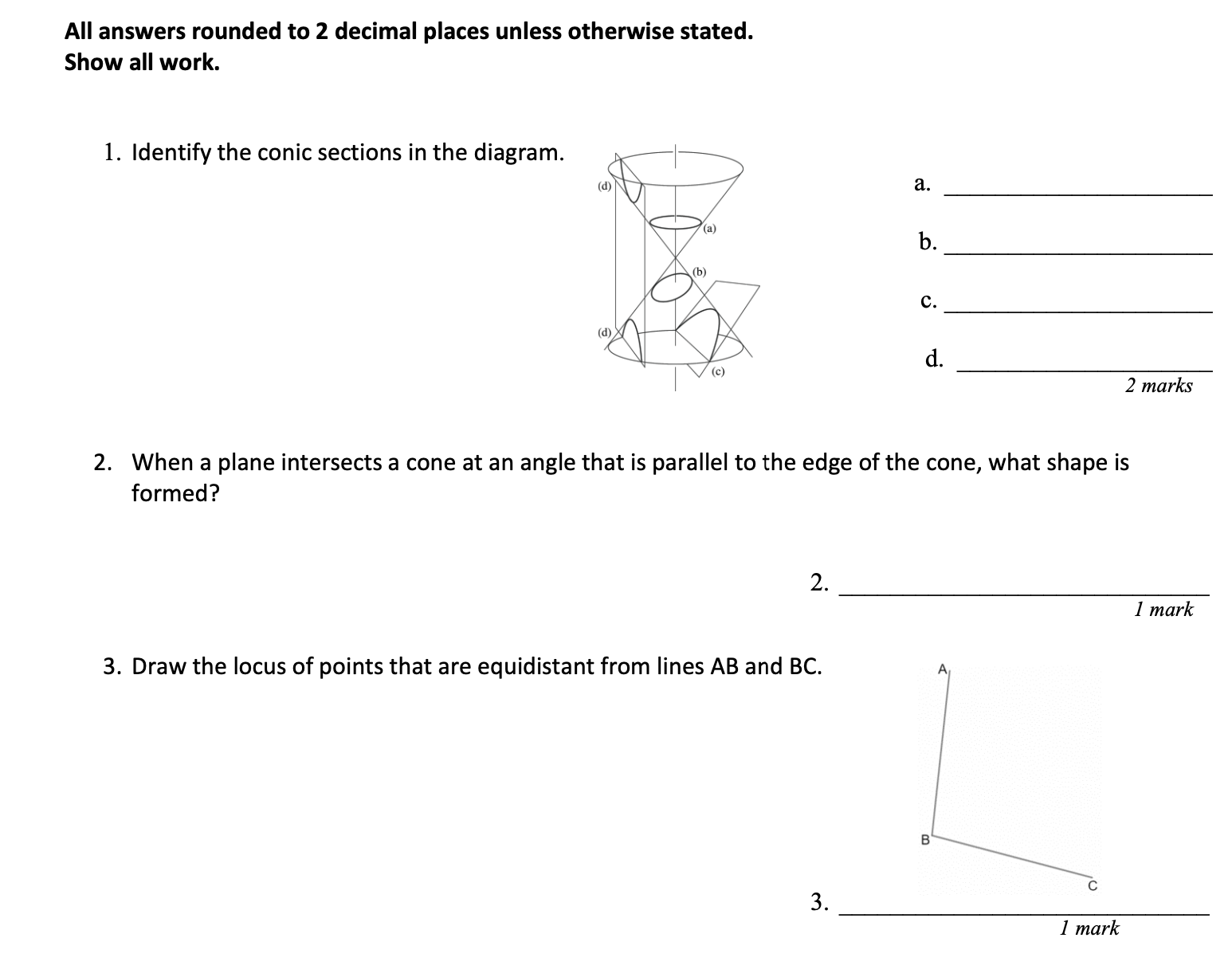 Hello this is for foundations of math 12, need