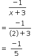 1. Consider the following rational equation. 1 0