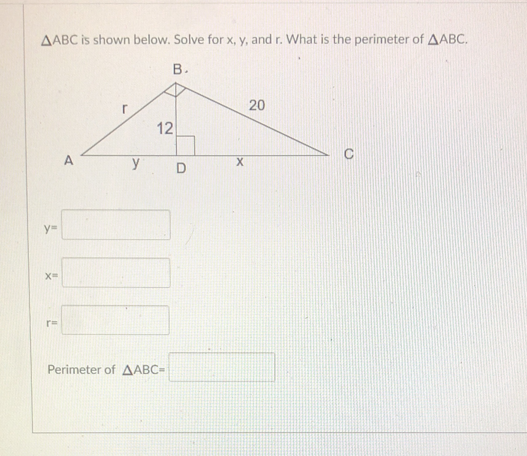 This is a geometric mean Problem. How would I