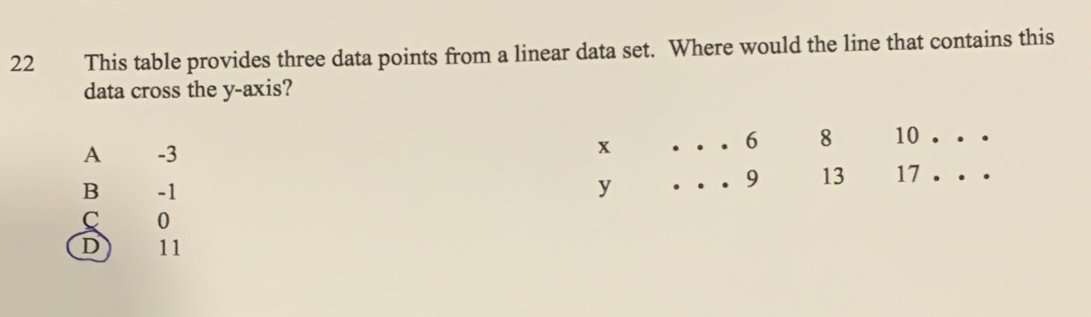 Kindly answer question and show your work? 22