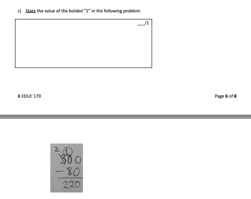 QUESTION F - I might not love the standard