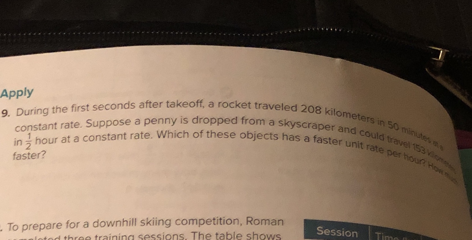 Apply 9. During the first seconds after takeoff,
