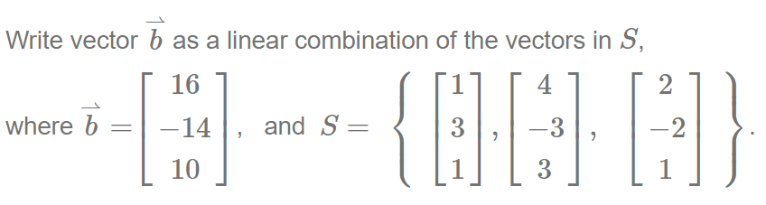 II S = ( R TI + 12 + 313 = 0 Describe the subset