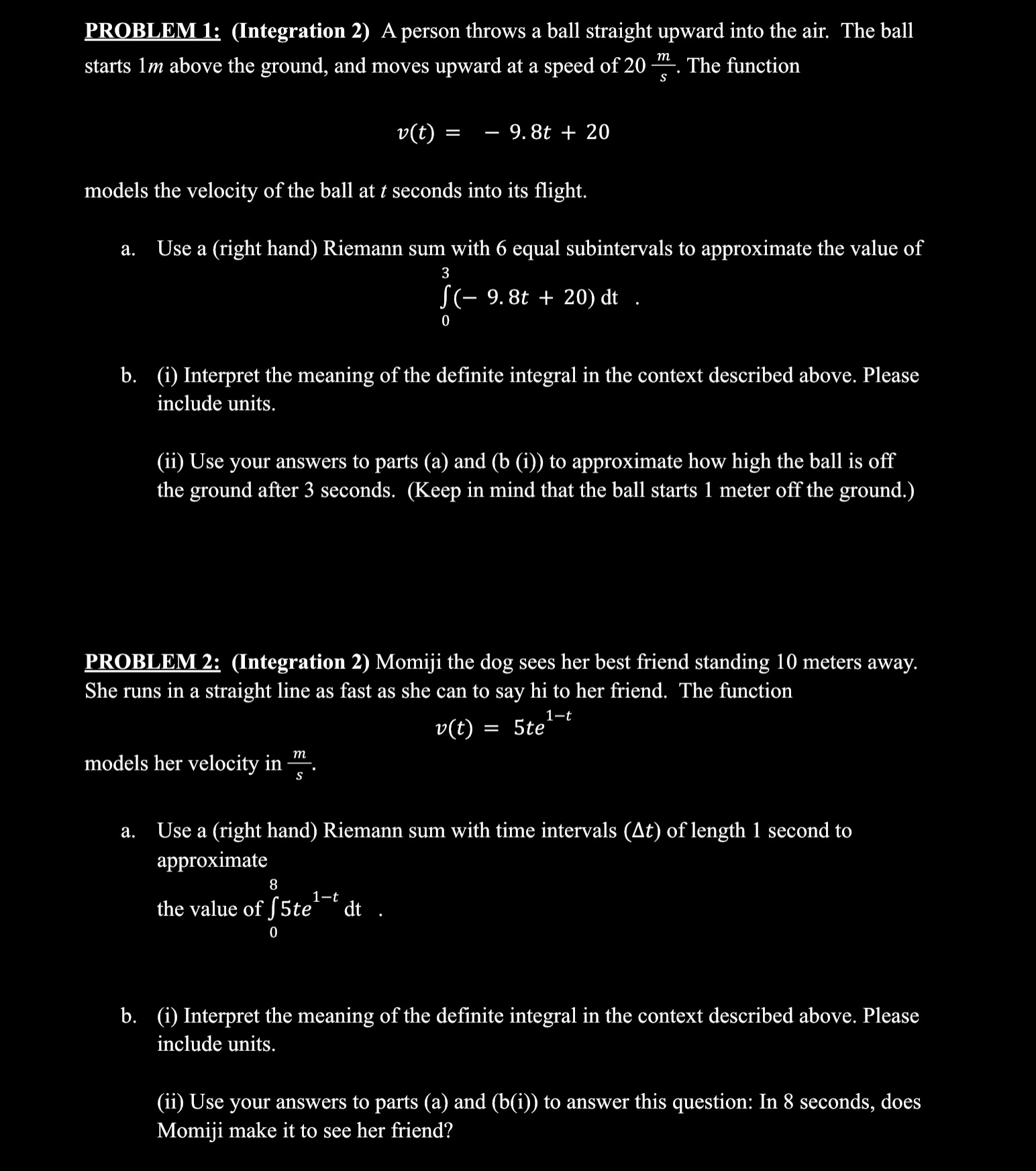 Help me do these problems step by step PROBLEM 1: