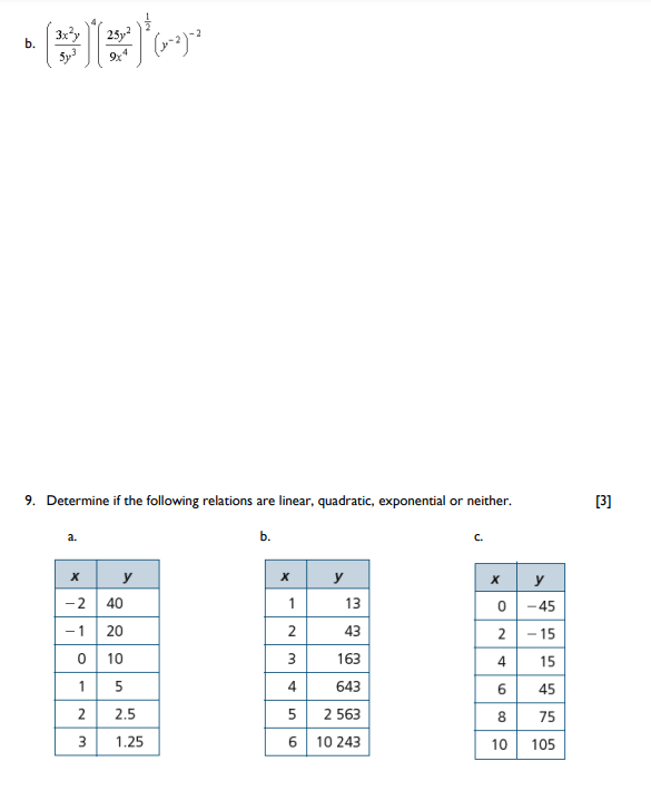 \fPart B: Communication and Thinking 10. Graph