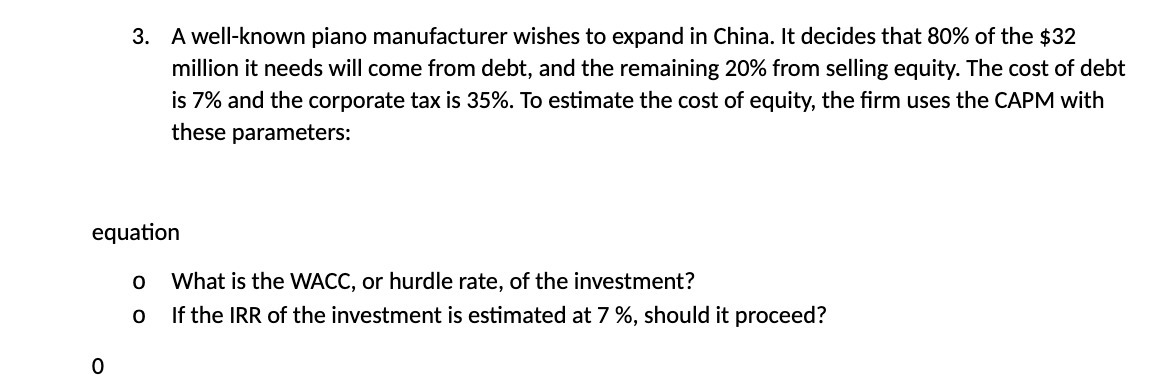 3. A well-known piano manufacturer wishes to