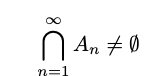 Exercise 1 Suppose that for each integer n ? N,