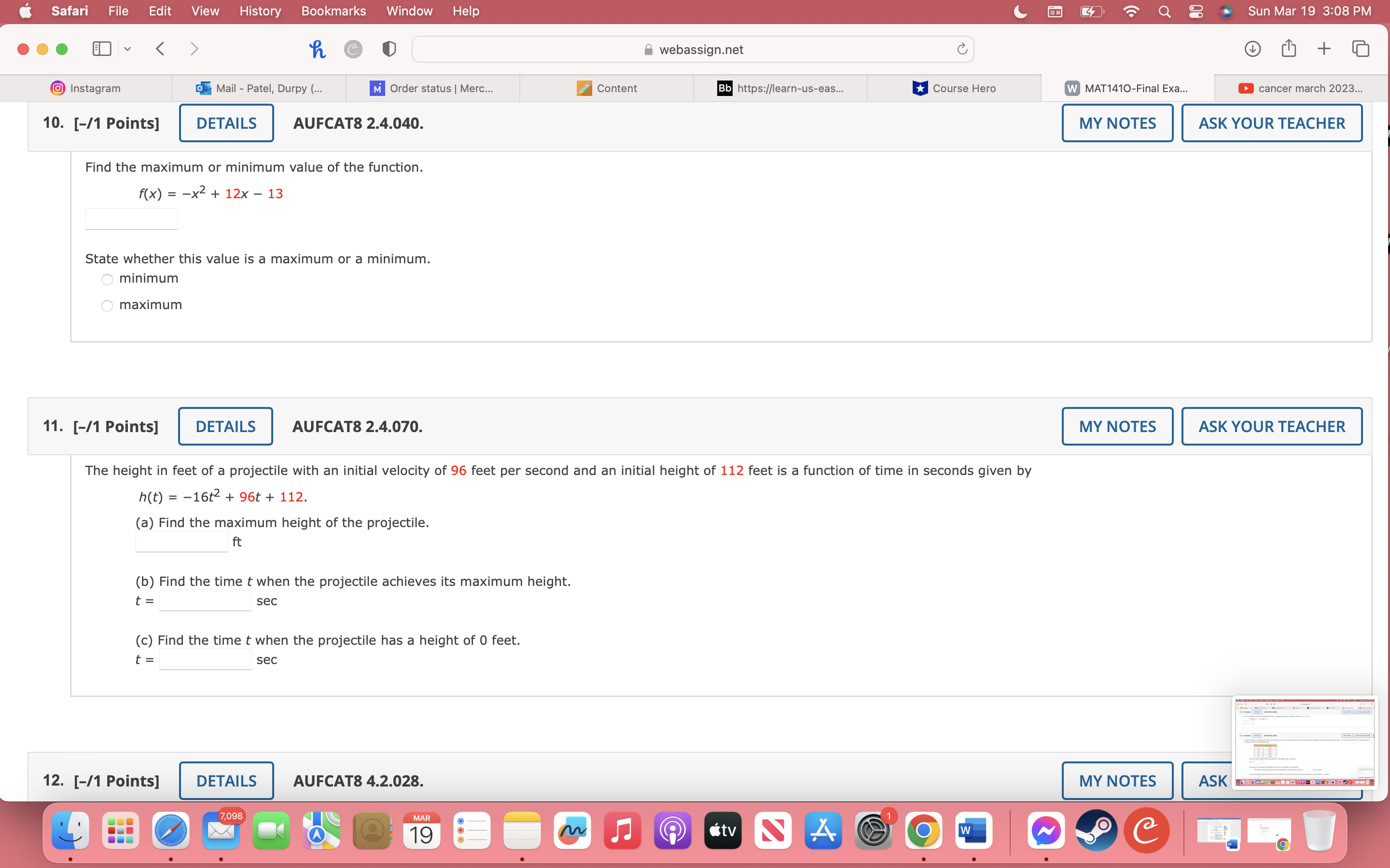 please help me answer these questions Safari File