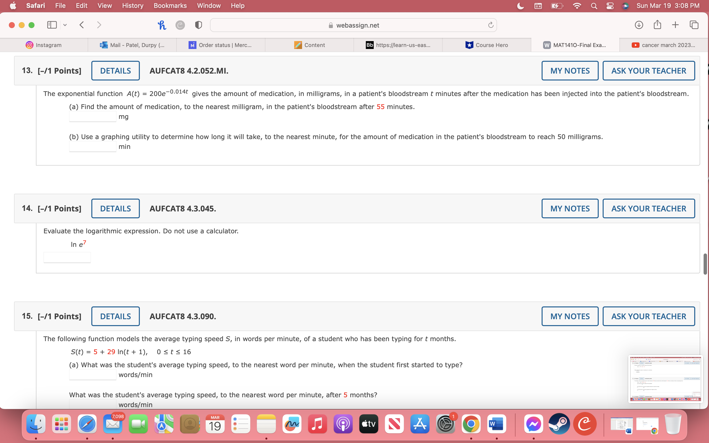 please help me answer these questions Safari File