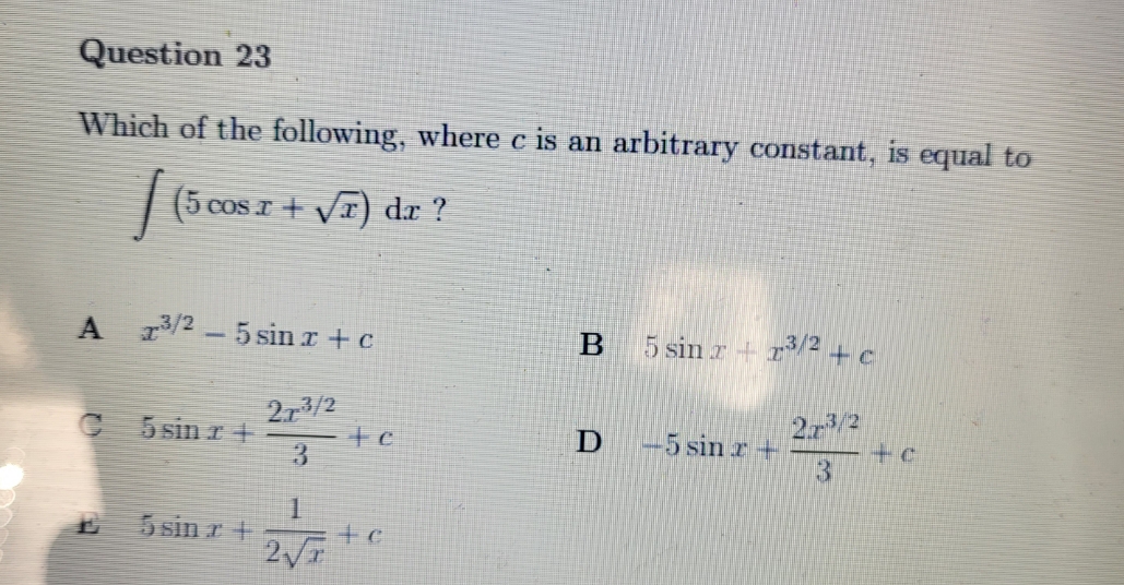 no extra detail Question 23 Which of the