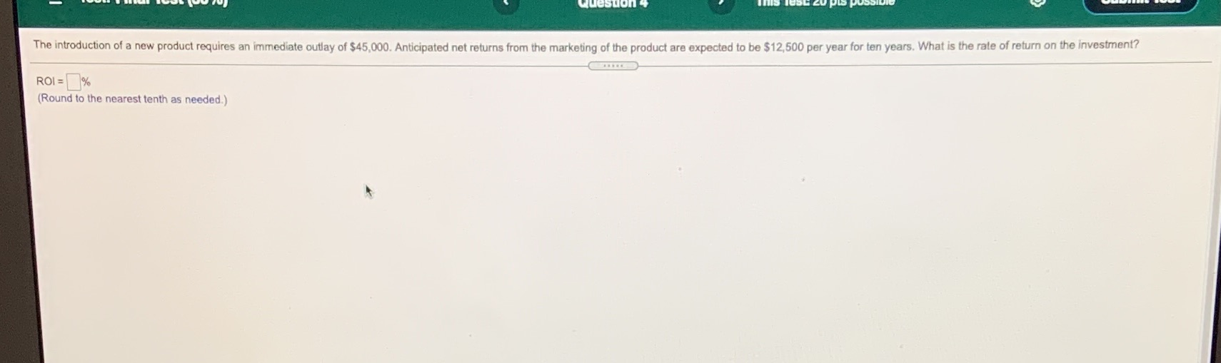 I need this back by 9:55 please The introduction