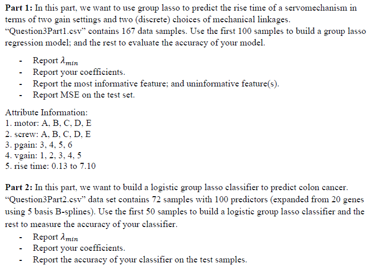 Question 1 A Forecasts of maximum and minimum air