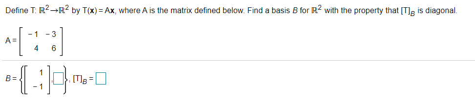 Q1: Find the Bmatrix fer the transformation KHAX,