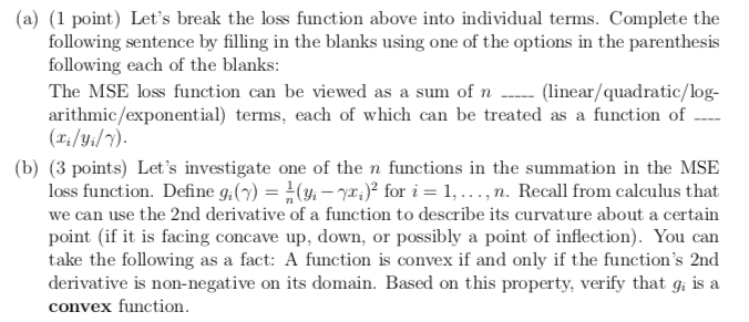 (ll'J points) Recall from calculus that