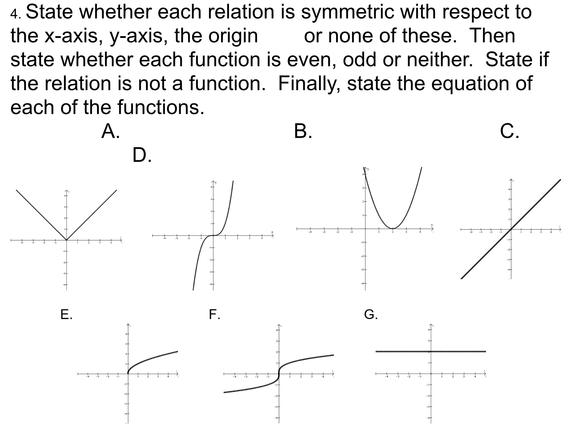 h 7. For a dropped object, the function t(h) =
