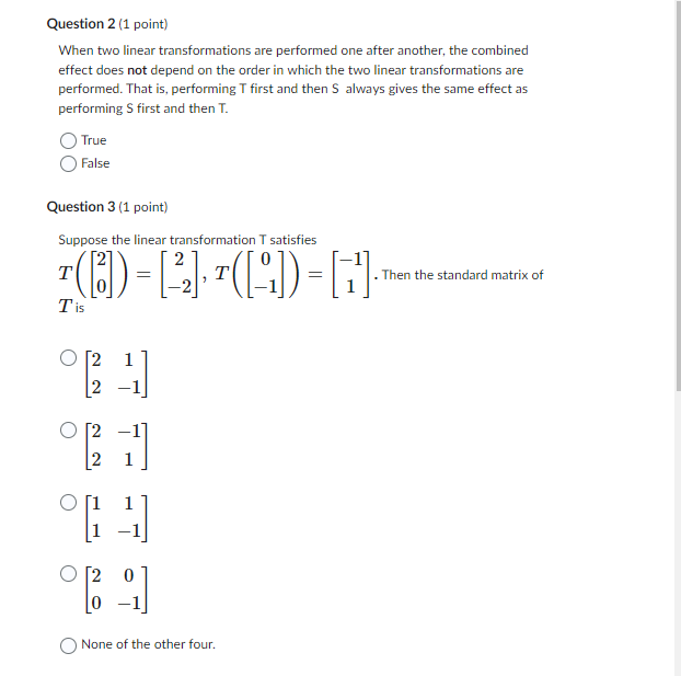 Answer all the following quetions Question 1 (1