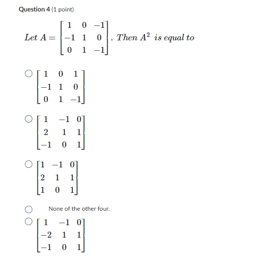 Answer all the following quetions Question 1 (1