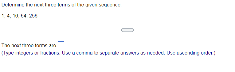 Write the first five terms of the arithmetic