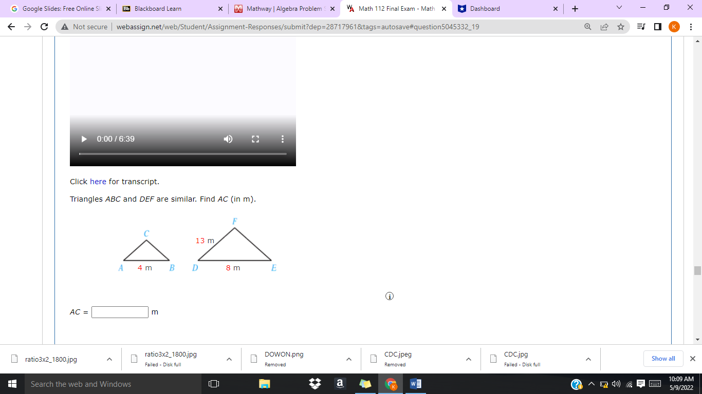 A total of $3,500 was invested in two simple