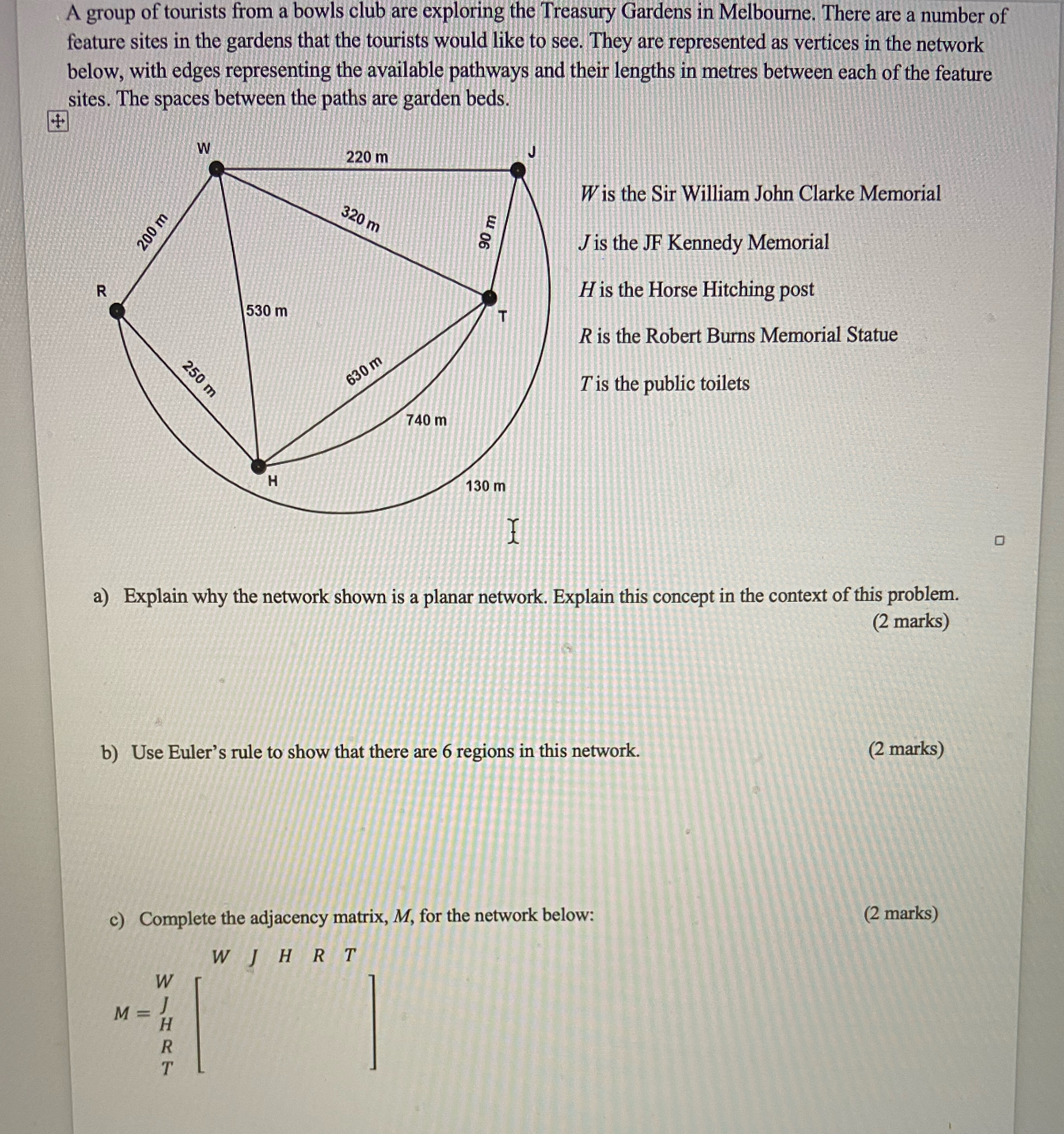 d. Explain why there are only zeros on the