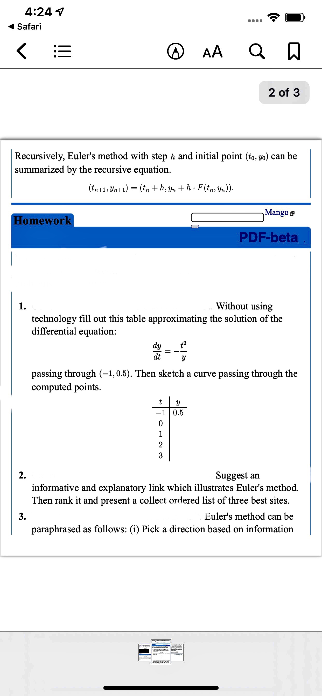 please answer me questions 1, 2, 3, 4. Thanks