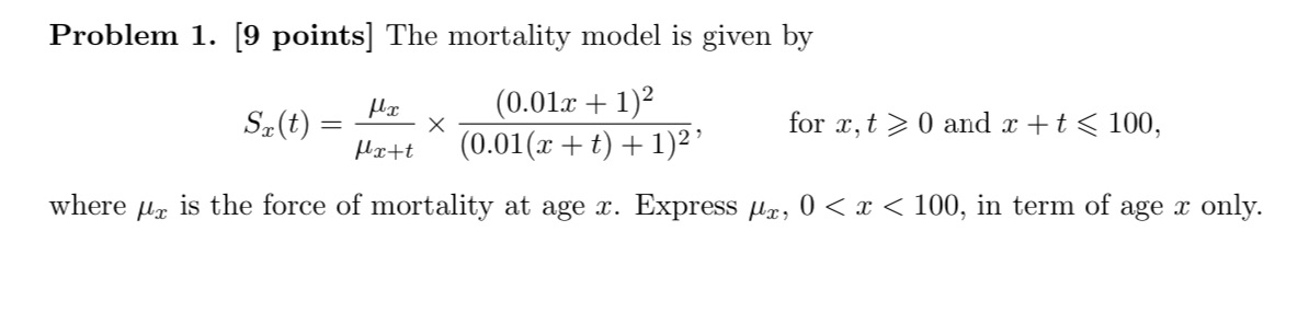 i cannot find out how to eliminate t Problem 1.