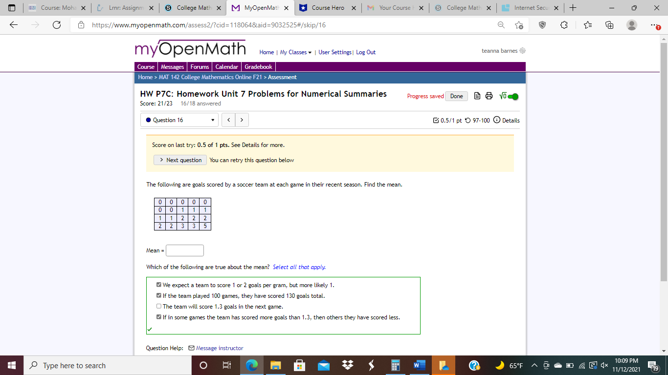 HM Course: Moha X | Line: Assignm X & College
