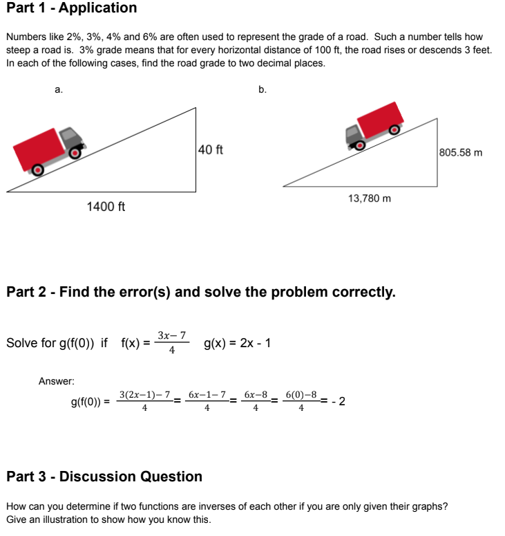 Part 1 -Application Numbers like 2%, 3%, 4% and