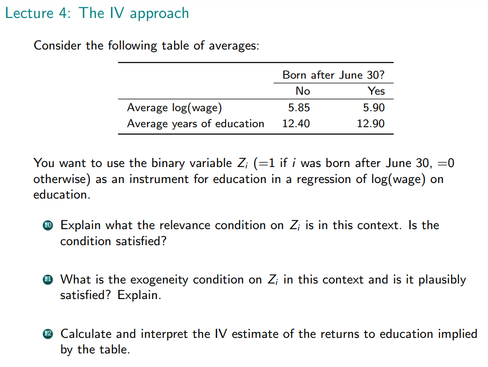Lecture 2: Causality, experiments and regression