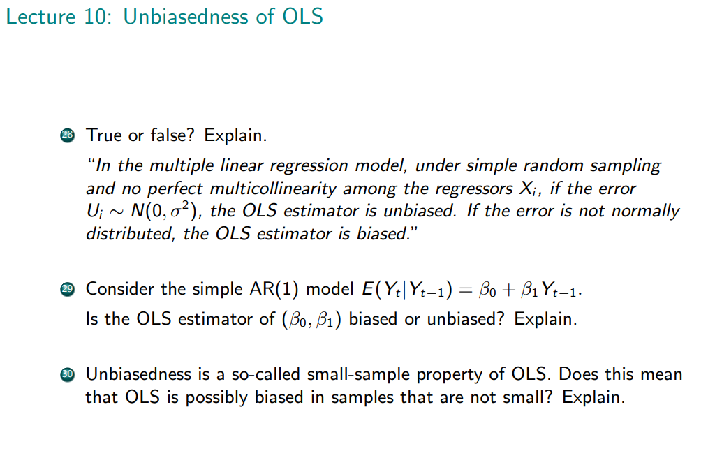 Lecture 2: Causality, experiments and regression