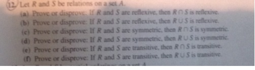 Solve the following problems and show your work: